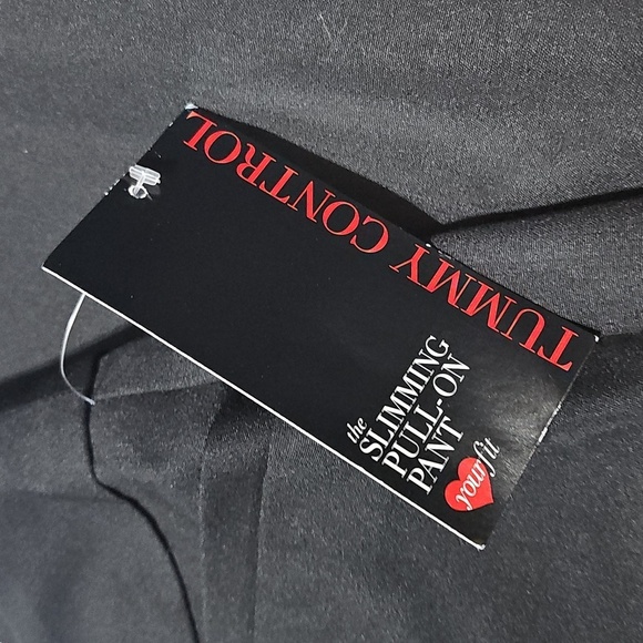 Avenue Elegant Black Women's High Waist Pants Size 16 New - Picture 2 of 5